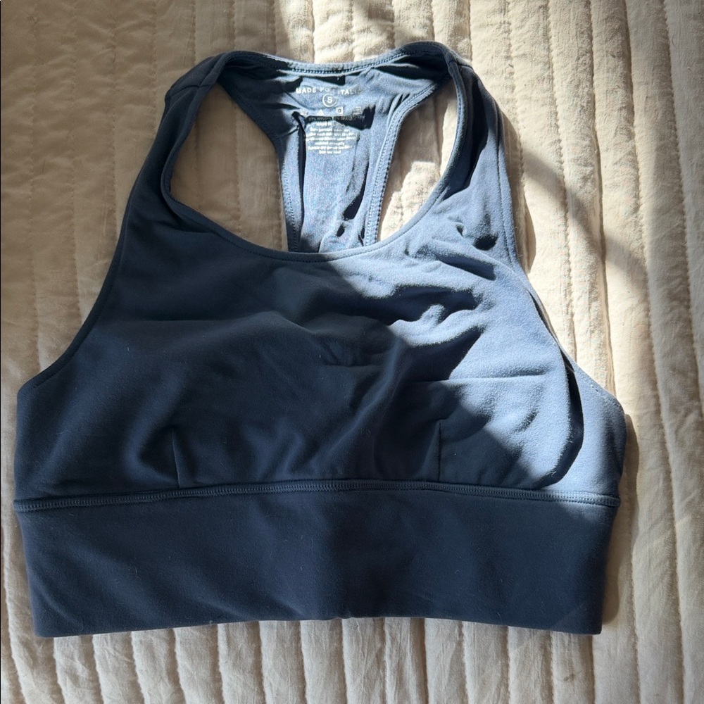 Navy Blue Sports Bra for Women